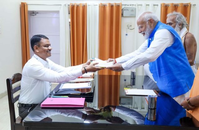 PM Narendra Modi Nomination