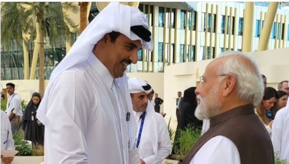 कतर के अमीर के स्वागत के लिए एयरपोर्ट पहुंचे PM मोदी, द्विपक्षीय वार्ता के लिए आए हैं भारत